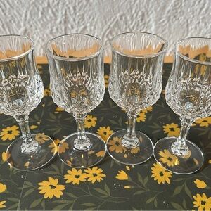 Crystal Wine Glass Set